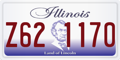 IL license plate Z621170