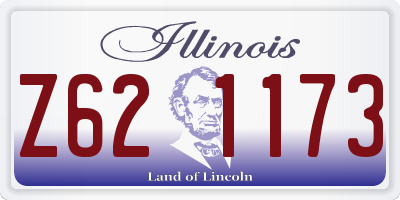 IL license plate Z621173