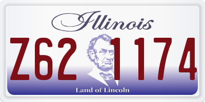 IL license plate Z621174
