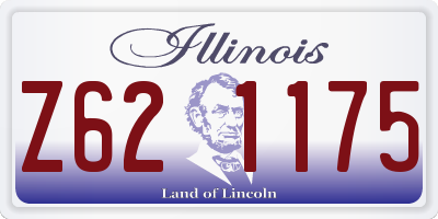 IL license plate Z621175