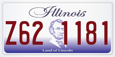 IL license plate Z621181