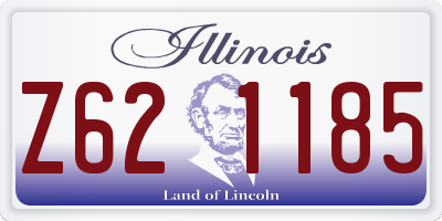 IL license plate Z621185