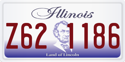 IL license plate Z621186