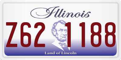 IL license plate Z621188