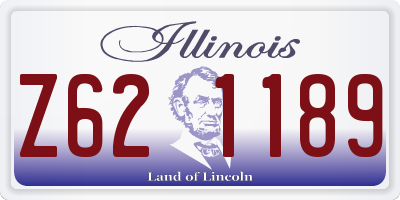 IL license plate Z621189