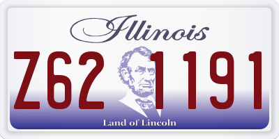 IL license plate Z621191