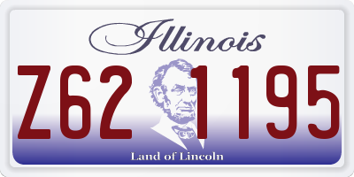IL license plate Z621195