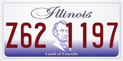 IL license plate Z621197