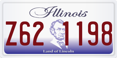 IL license plate Z621198