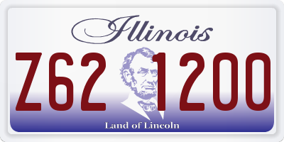 IL license plate Z621200