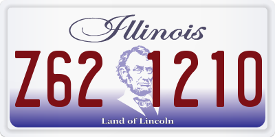 IL license plate Z621210