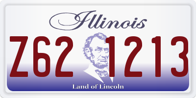 IL license plate Z621213