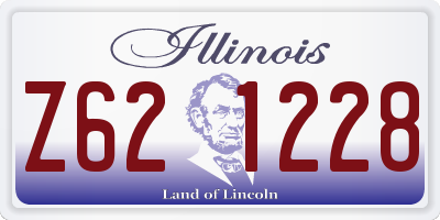 IL license plate Z621228