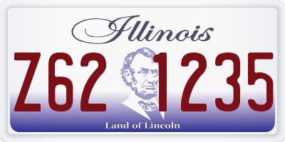 IL license plate Z621235