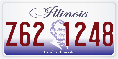 IL license plate Z621248