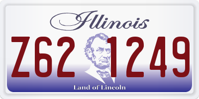 IL license plate Z621249