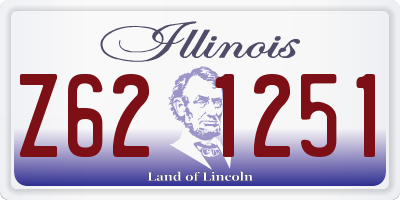 IL license plate Z621251