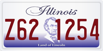 IL license plate Z621254