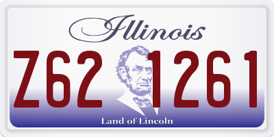 IL license plate Z621261