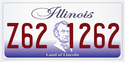 IL license plate Z621262
