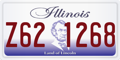 IL license plate Z621268
