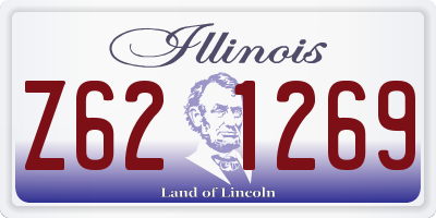 IL license plate Z621269