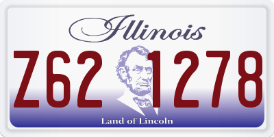 IL license plate Z621278