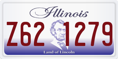 IL license plate Z621279
