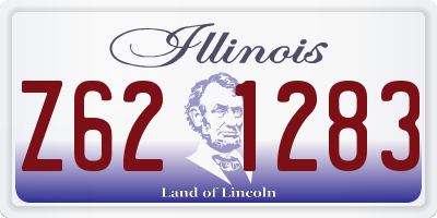 IL license plate Z621283