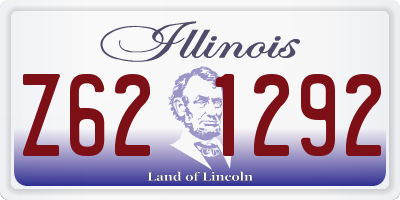 IL license plate Z621292