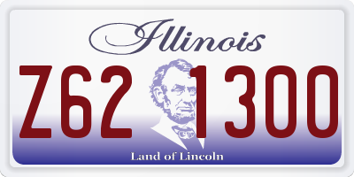 IL license plate Z621300