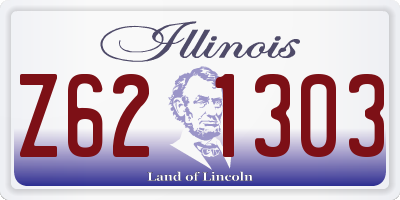 IL license plate Z621303