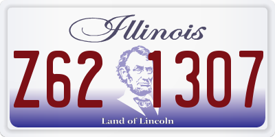 IL license plate Z621307