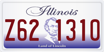 IL license plate Z621310