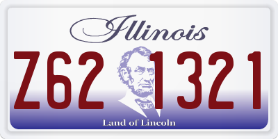 IL license plate Z621321