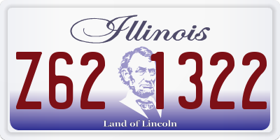 IL license plate Z621322