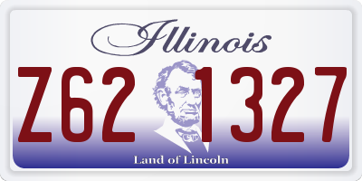 IL license plate Z621327