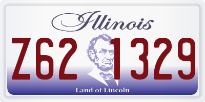 IL license plate Z621329