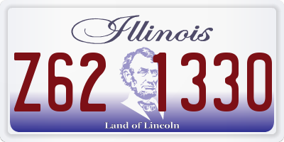 IL license plate Z621330