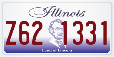 IL license plate Z621331