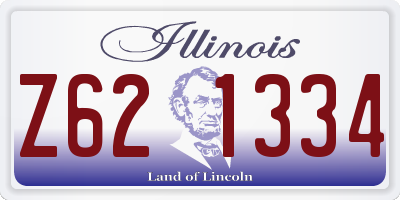 IL license plate Z621334