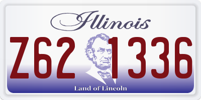 IL license plate Z621336