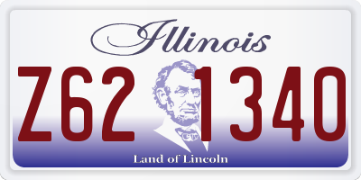 IL license plate Z621340