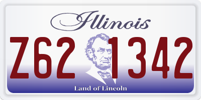 IL license plate Z621342