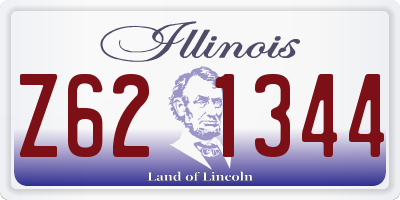 IL license plate Z621344