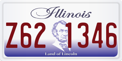 IL license plate Z621346