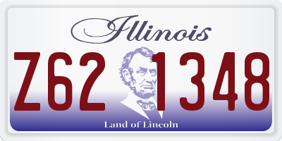 IL license plate Z621348