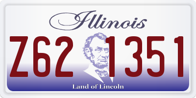 IL license plate Z621351