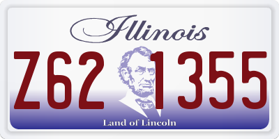 IL license plate Z621355