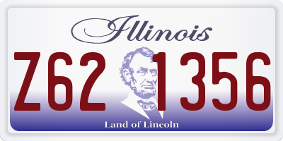 IL license plate Z621356